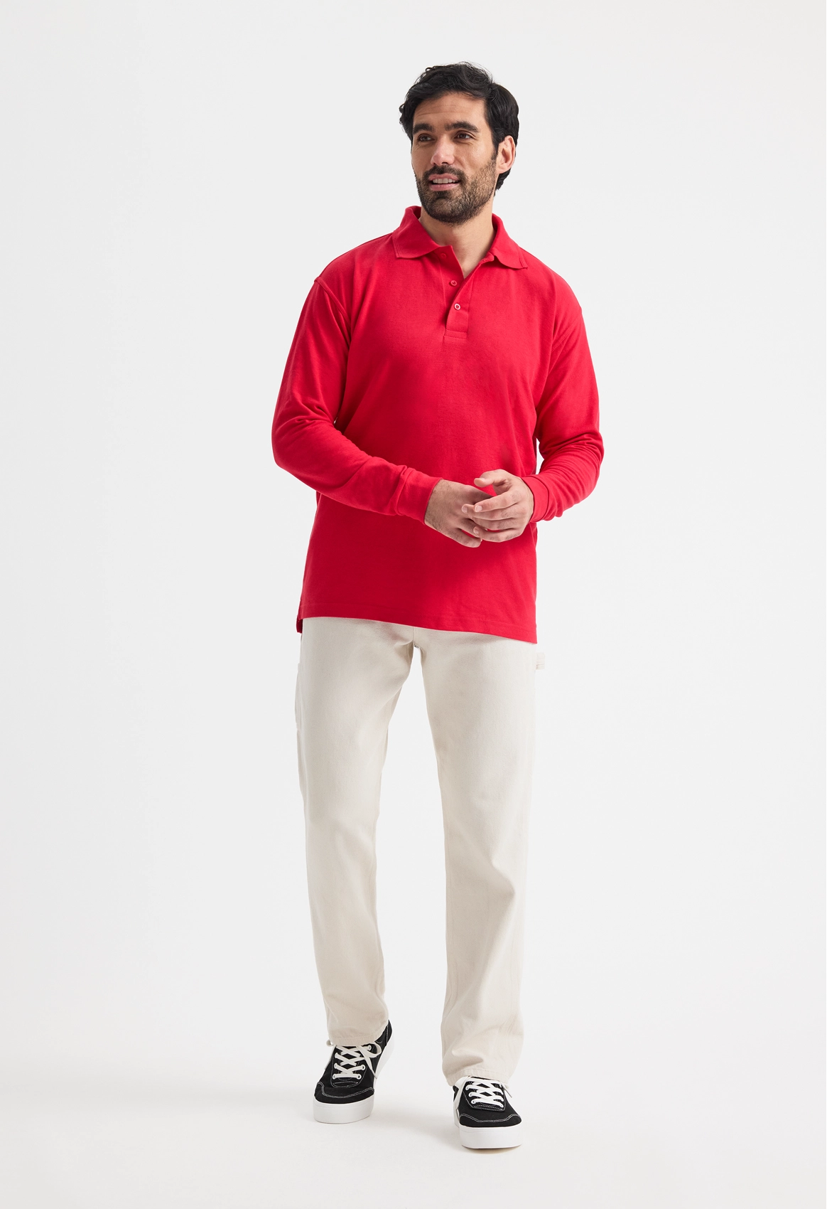 Longsleeve Poloshirt